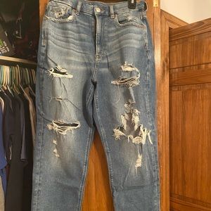 American Eagle Curvy Mom Jeans Short